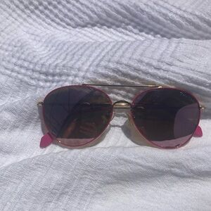 Lilly Pulitzer Gold and Pink Sunglasses
